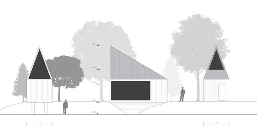 tomek michalski designs a contemplative cabin in the forest