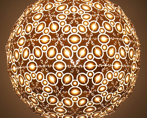 robert debbane's 3D printed lamps light up new york design week