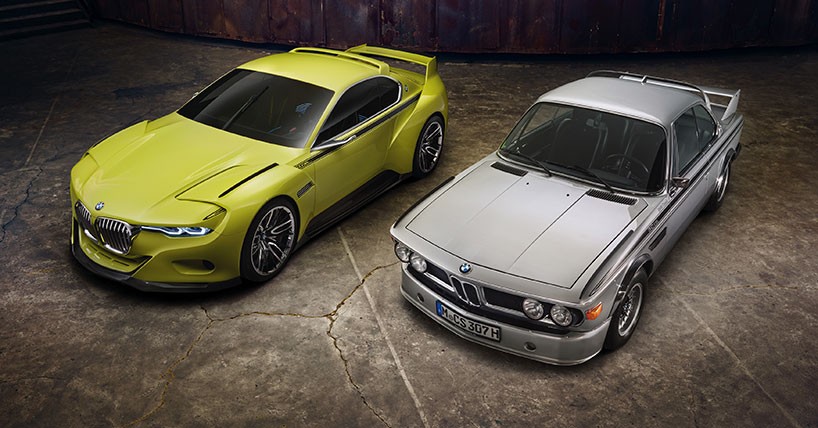 getting in touch with history: BMW designs the 3.0 CSL hommage