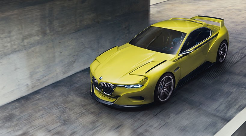 getting in touch with history: BMW designs the 3.0 CSL hommage