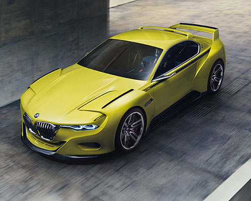 getting in touch with history: BMW designs the 3.0 CSL hommage