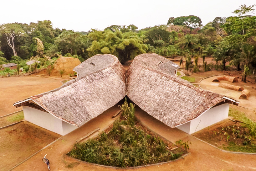 MASS design group uses materials from congolese jungle to build ilima school