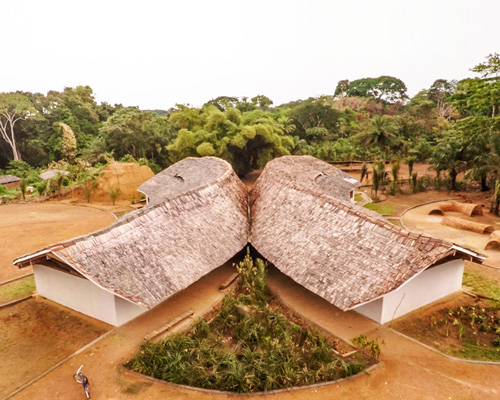MASS design group uses materials from congolese jungle to build ilima school