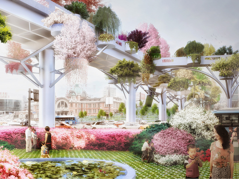 MVRDV to transform abandoned highway into the seoul skygarden