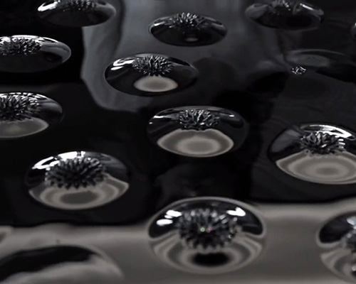 acer + sid lee reveal predator system with magnetic ferrofluid installation