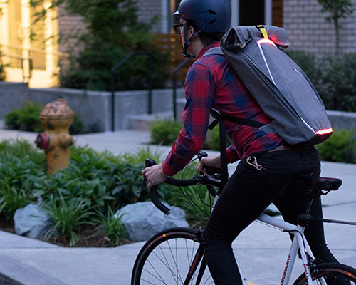 brakepack by artefact solves the failed dialogue between cyclists and motorists