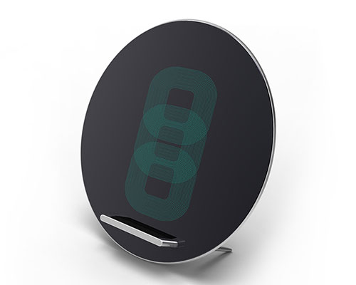 aukey luna wirelessly charges Qi compatible smartphones