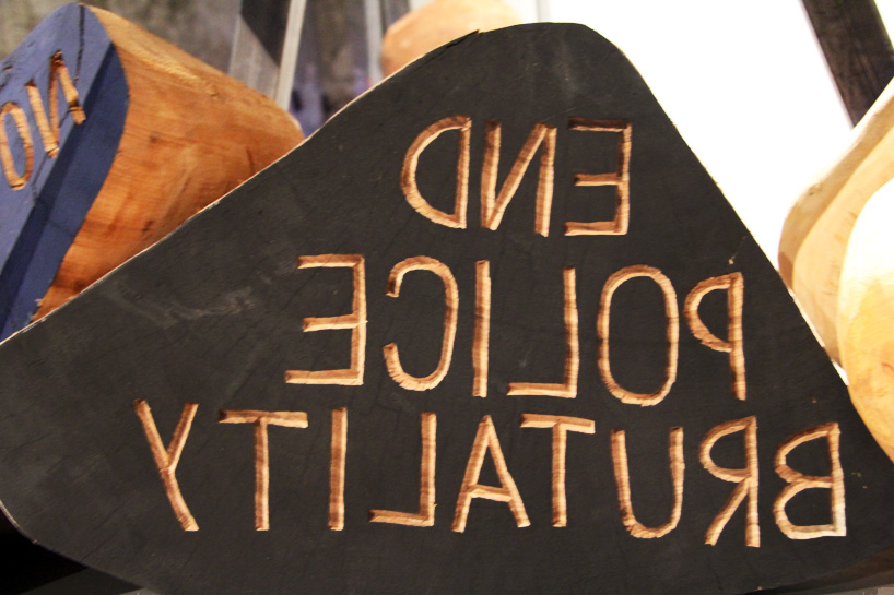 barthélémy toguo's human bust stamp sculptures create an urban requiem