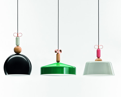 cristina celestino creates bon ton pendant lamps for torremato