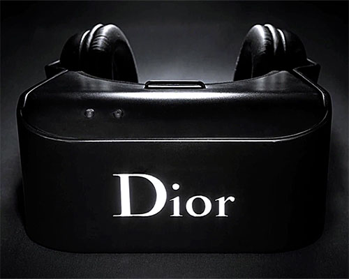 dior designs a headset for unprecedented backstage access to fashion shows