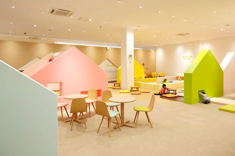 emmanuelle moureaux conceives indoor playground as a colorful miniature town