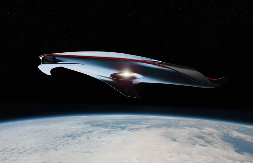 ferrari spaceship designboom