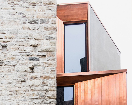 CN10 architects renovates medieval torre del borgo in northern italy