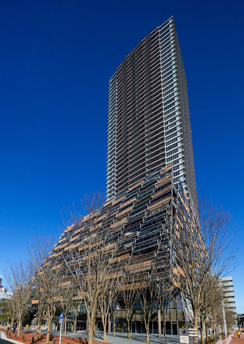 kengo kuma toshima ward office tokyo japan designboom
