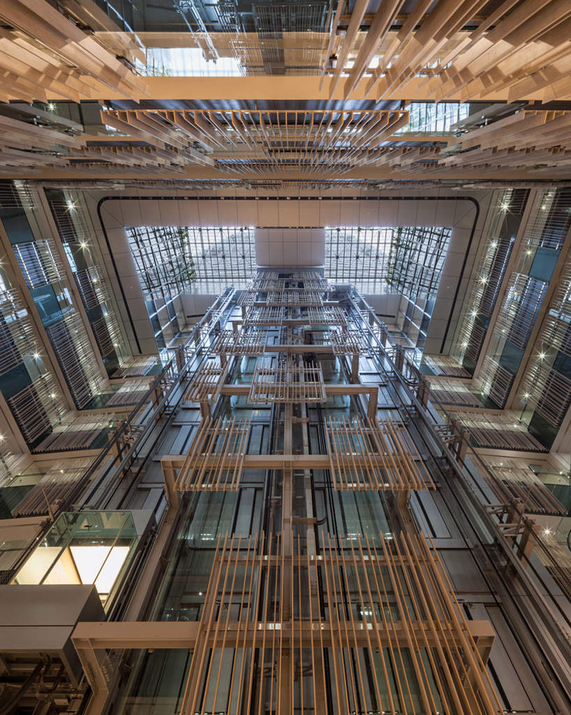 kengo kuma toshima ward office tokyo japan designboom