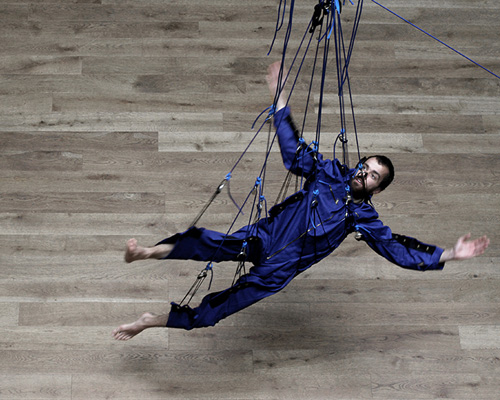 levitation suit transforms conventional 2D sleeping into 3D experience
