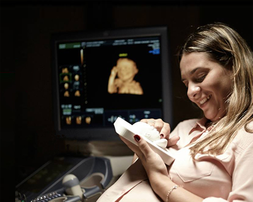 3D printed ultrasound scan introduces visually impaired mother to unborn son