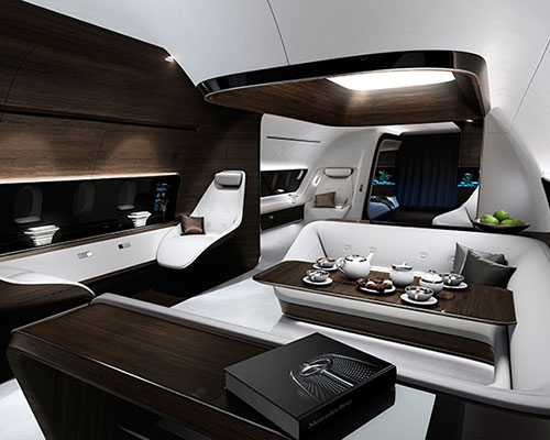 Mercedes Benz And Lufthansa Collaborate On Refining The Vip