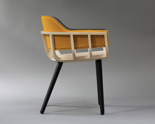 re-imagined frame chair by notion & mourne textiles at NYCxDESIGN 2015