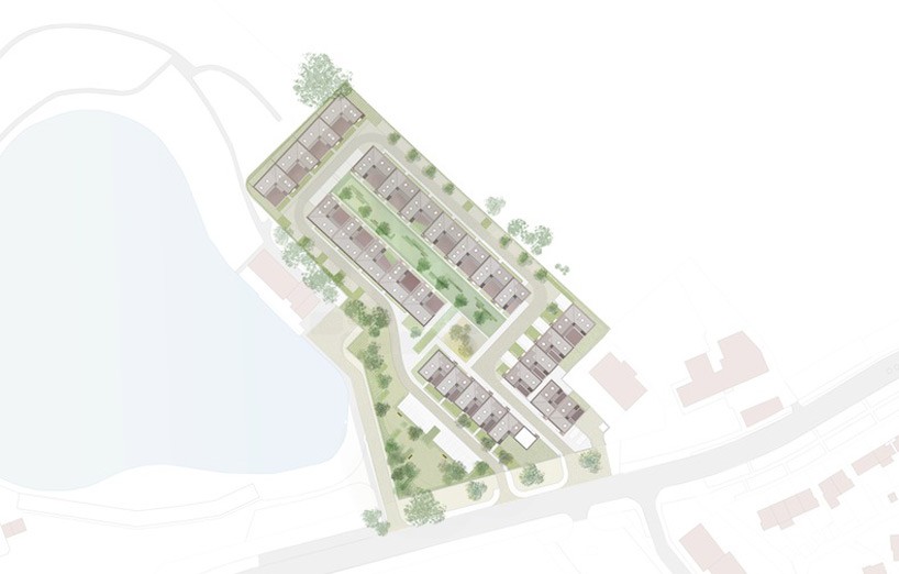 patel taylor courtyard housing project designboom