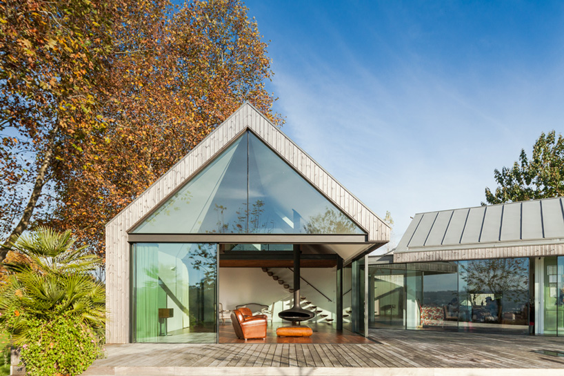 prod architecture house with four houses portugal designboom