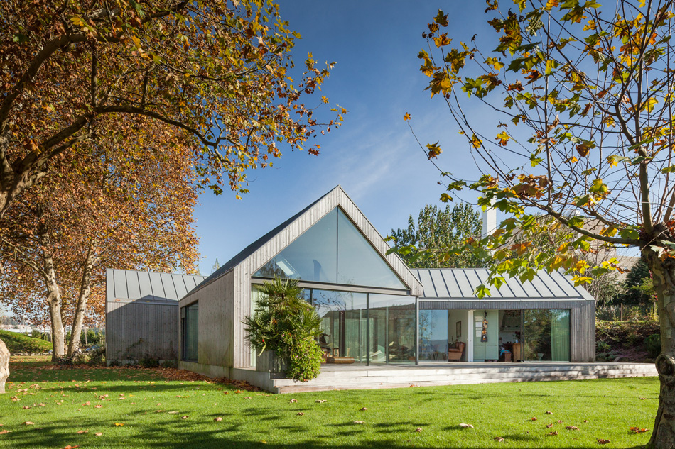 prod architecture house with four houses portugal designboom