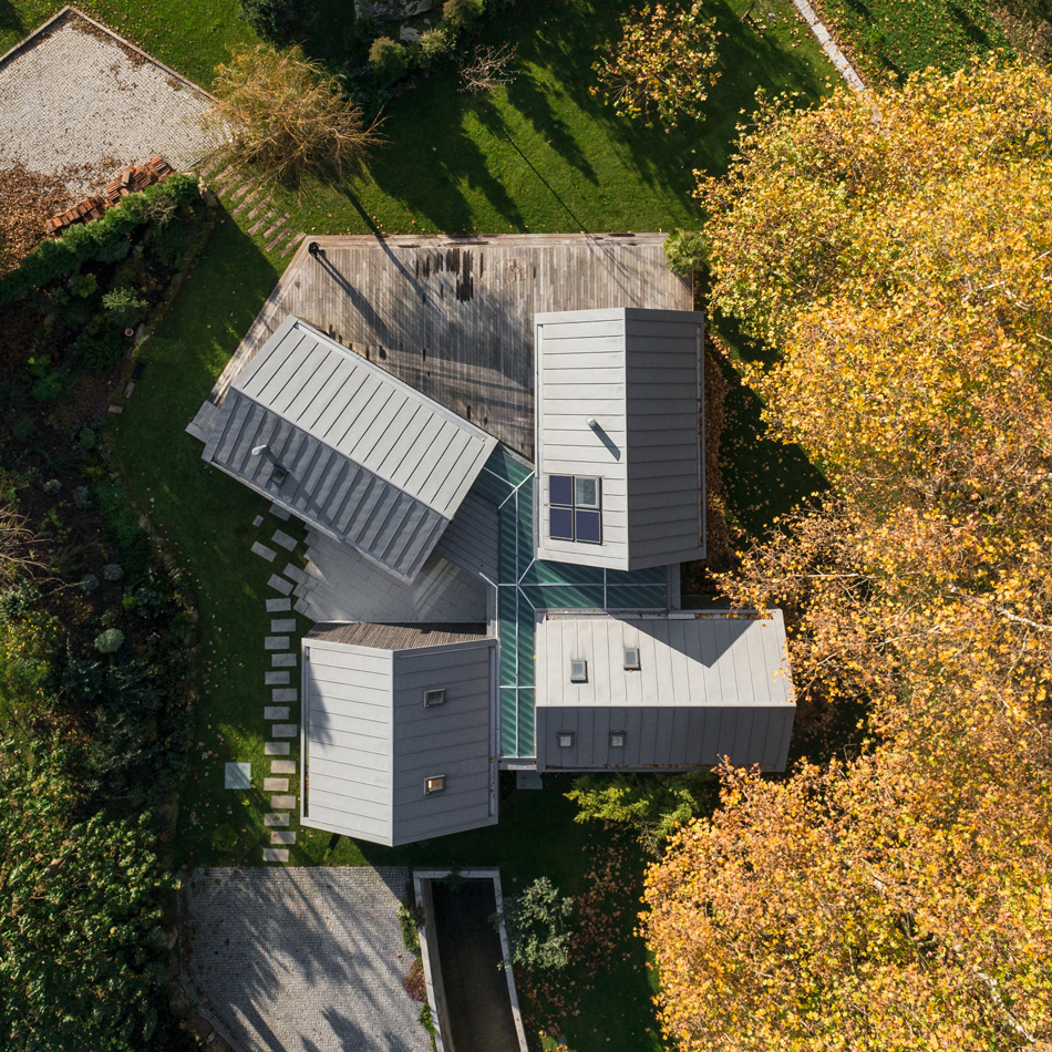 prod architecture house with four houses portugal designboom