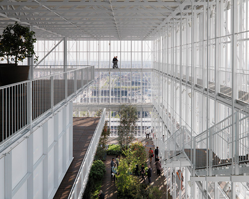 renzo piano's italian bank tower contains a public bioclimatic greenhouse