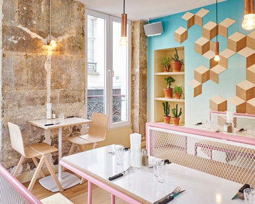cut architectures infuses PNY restaurant in paris with subtropical elements