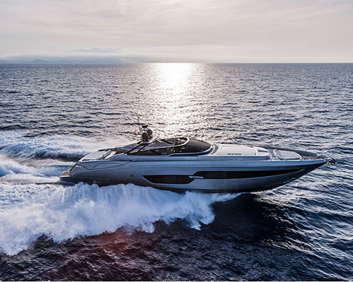 riva 88 florida brings two sporty models together into one single yacht