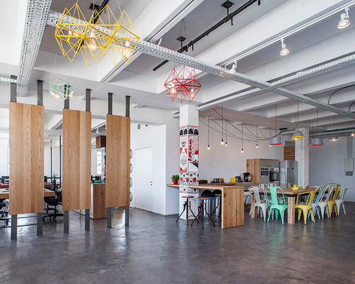 roy david studio designs shared studio space for tel aviv developers