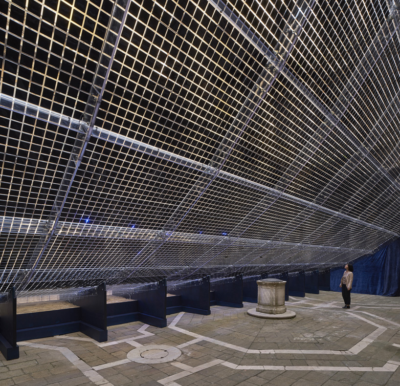 shigeru ban's pavilion of light and sound in venice for clé de peau beauté