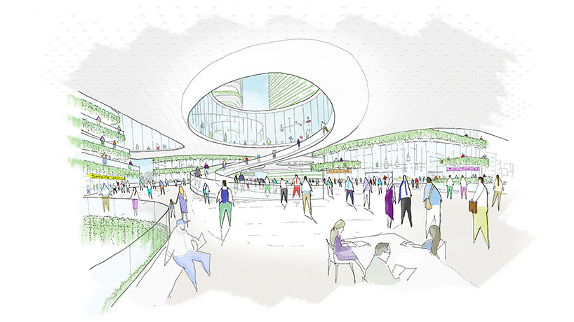 shop architects miami innovation district west 8 concept florida designboom