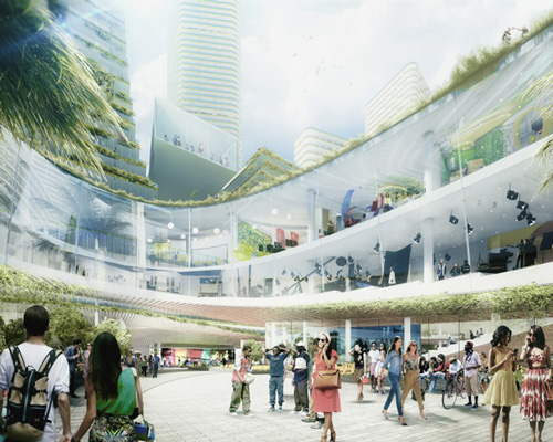 SHoP + west 8 plan integrated innovation district for miami