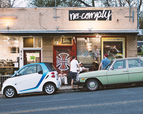 the smart fortwo ed spends one fine day in austin for SXSW