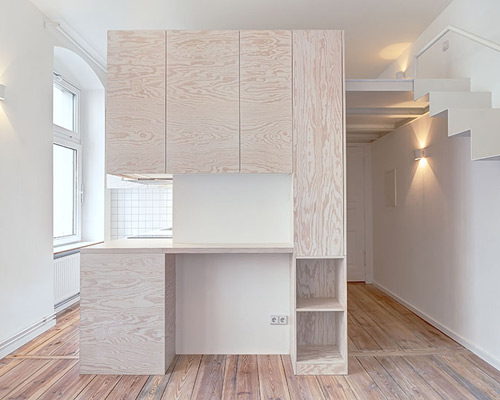 berlin micro-apartment renovated by spamroom + john paul coss