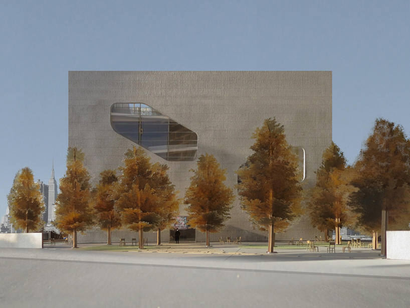 steven holl hunters point community library queens new york designboom
