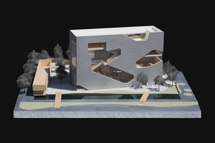 steven holl hunters point community library queens new york designboom