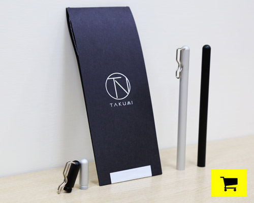 now on the designboom shop: 'takumi' pens by tronnovate!