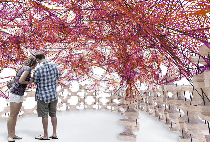 BanG studio's billion oyster pavilion includes 'condos' for marine life