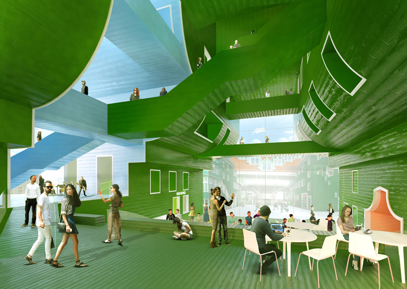 MVRDV zaanstad cultural cluster the netherlands designboom