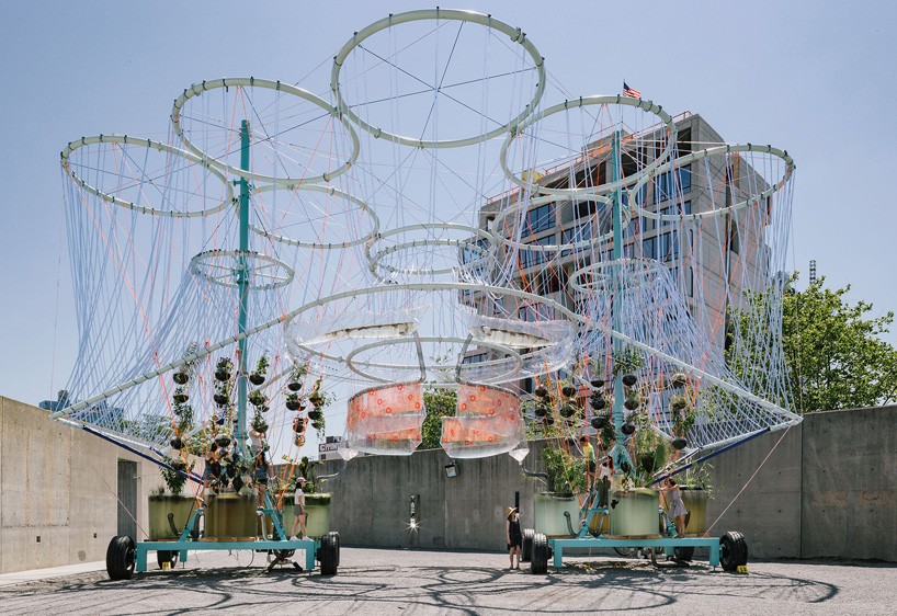 COSMO water purifier by andrés jaque opens at MoMA PS1