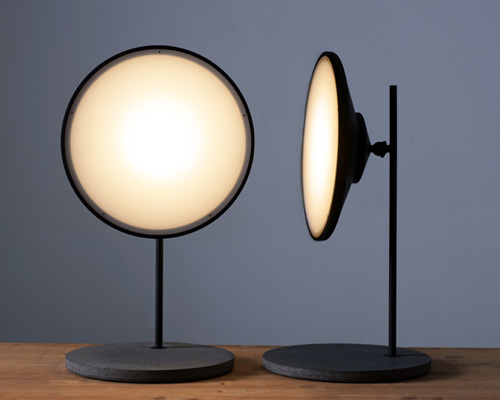 nir meiri designs a collection of lamps stemmed from soft lights of the moon
