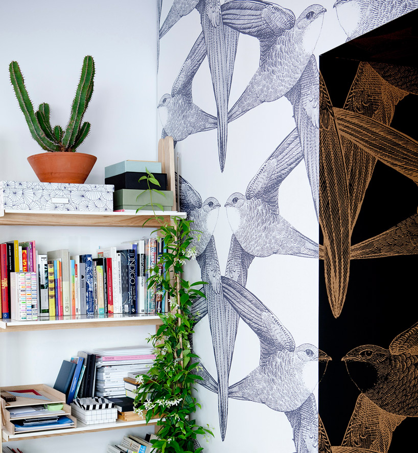 A+A cooren designs debut showroom for bien fait wallpaper