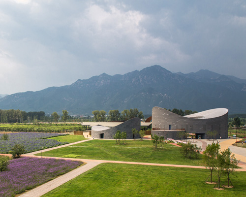 archea associati masterplans the yanqing grape expo in china