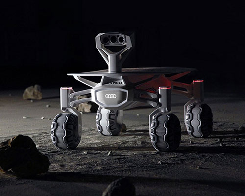 audi contributes to german team moon rover for google lunar xprize