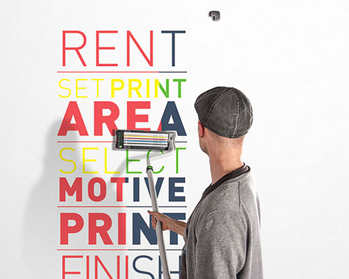 create intricate wall graphics using 'printtex' by benjamin loinger