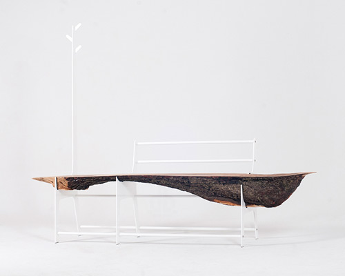 bespoke bench_01 by cradle design studio uses misfit tree parts
