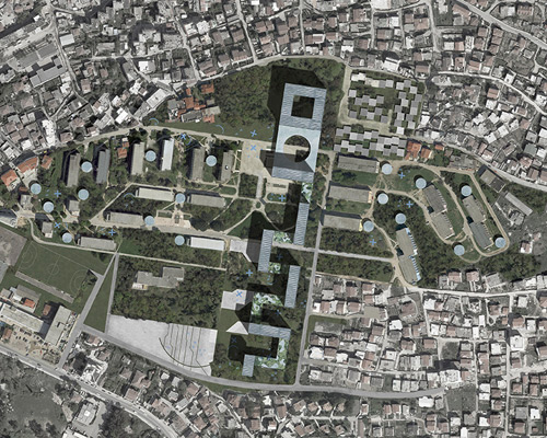 (dp)a studio unveils masterplan proposal for tirana's student city