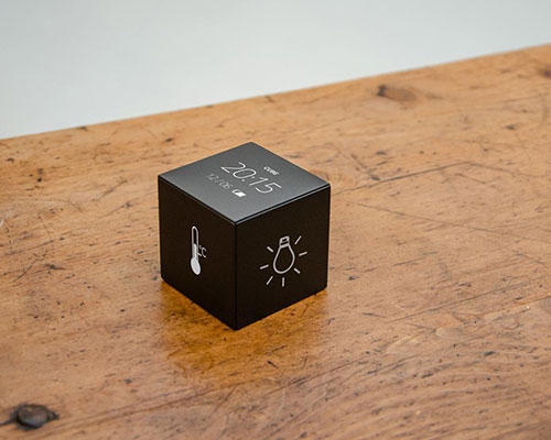 cube by family of the arts is a tangible interface for smart homes